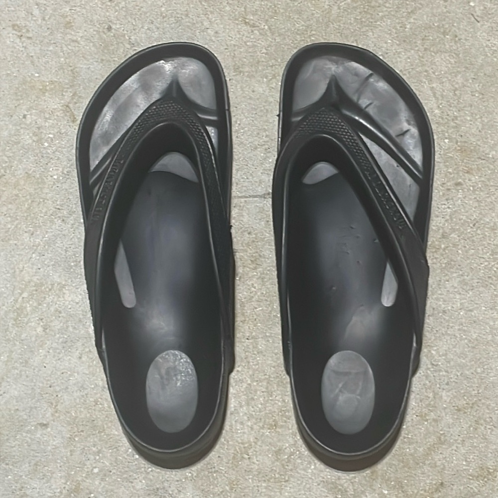Birkenstock Honolulu EVA Regular Fit Black US Women’s Sz 9 EUR 40 Vacation Pool